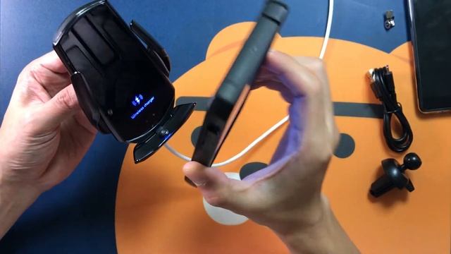 Q3 차량용 스마트 센서 무선 충전거치대 언박싱 & 리뷰 | Q3 Smart Sensor Car Wireless Charger Unboxing & Review