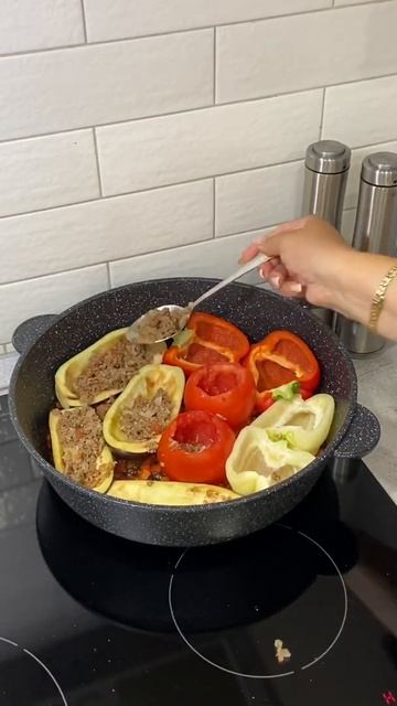 Рецепт фаршированных овощей