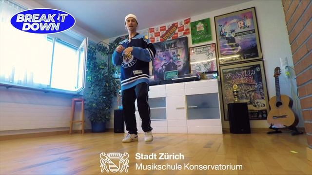 Top Rock Breaking Tutorial | 2 Step Hook | Break it Down | My_key_seventyseven смотреть онлайн