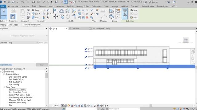 4 Revit Exercise 4 Adjusting the height of the Pier Pads смотреть онлайн