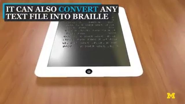 World's first Tablet for Blind people смотреть онлайн