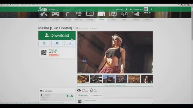 How to install Skin Control 2.1 mod [GTA V 2020] смотреть онлайн