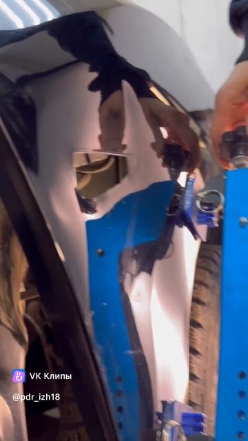 Ремонт вмятины своими руками