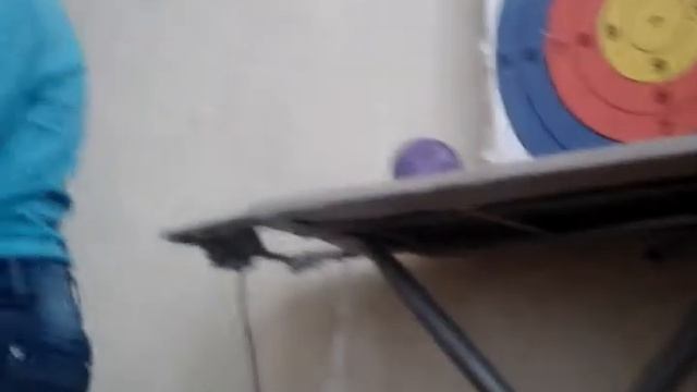 Стрельба из лука. Егора и Славы.