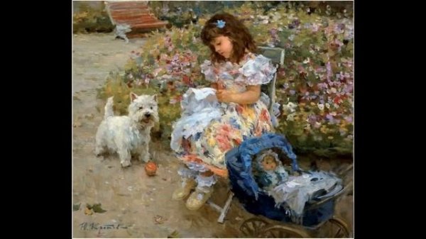 Yuri Krotov (1964) Russian artist ✽ Love And Respect / Helen O'Hara