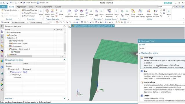 How to use a 2D mesh assign thickness and material properties and show the assigned thickness смотреть онлайн