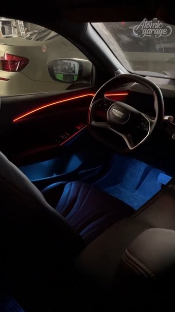 Подсветка салона на Geely Preface смотреть онлайн