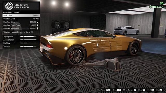 Dewbauchee Champion Customization - GTA V Online смотреть онлайн