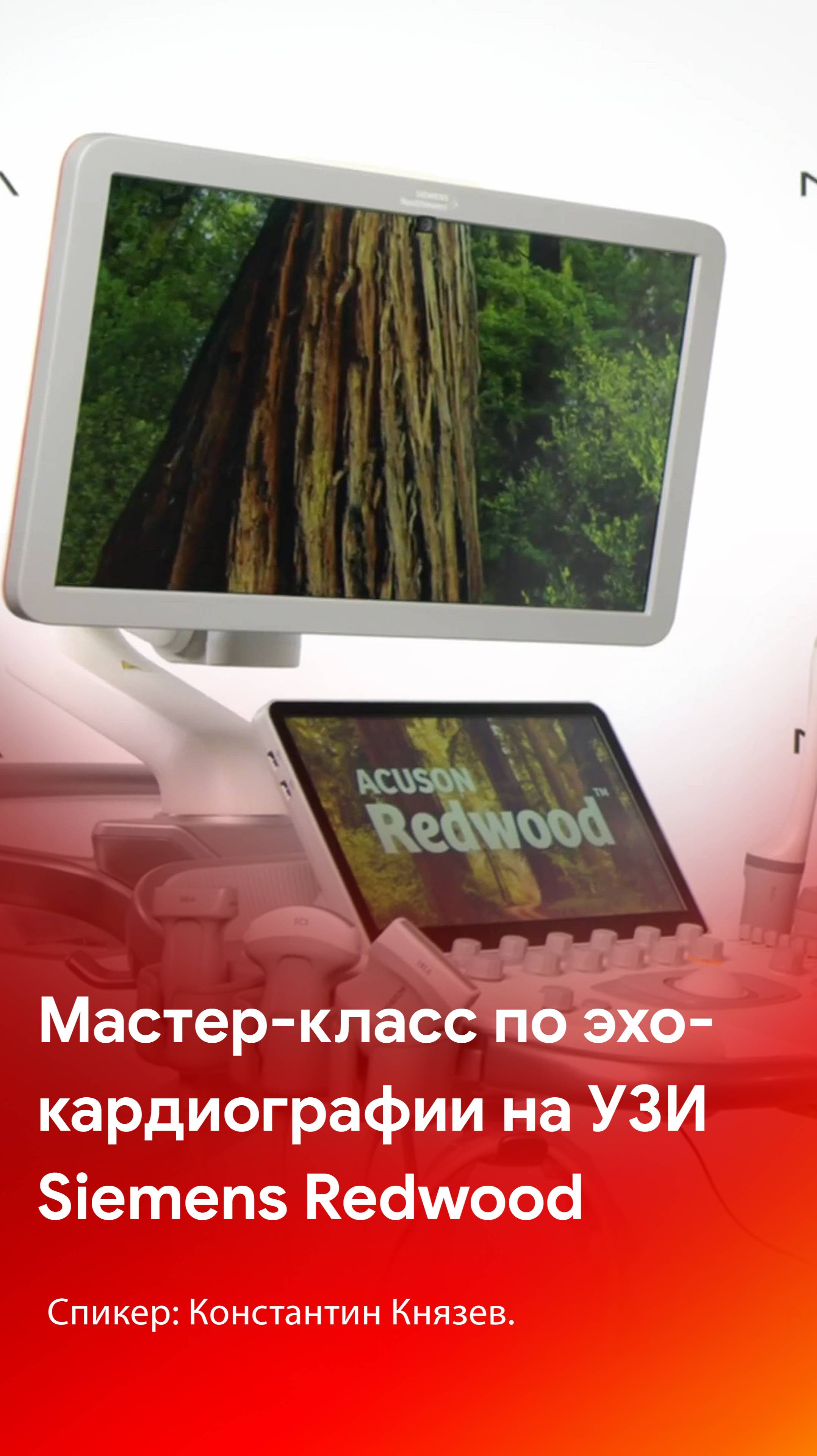 Мастер-класс по ЭхоКГ на Siemens Redwood - уже на канале смотреть онлайн