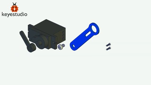 KEYESTUDIO 丨KS0520 4DOF Robot Arm Car Learning Kit-Charm From Metal