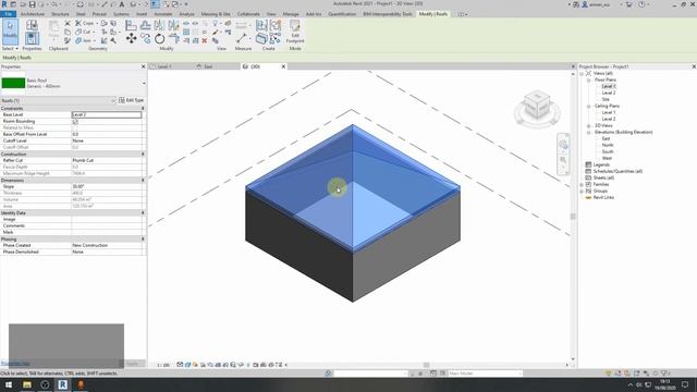 Tutorial Revit 10 | Atap Sederhana | Level Pemula смотреть онлайн