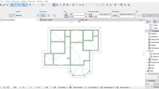 how to add a door in archicad 25 смотреть онлайн