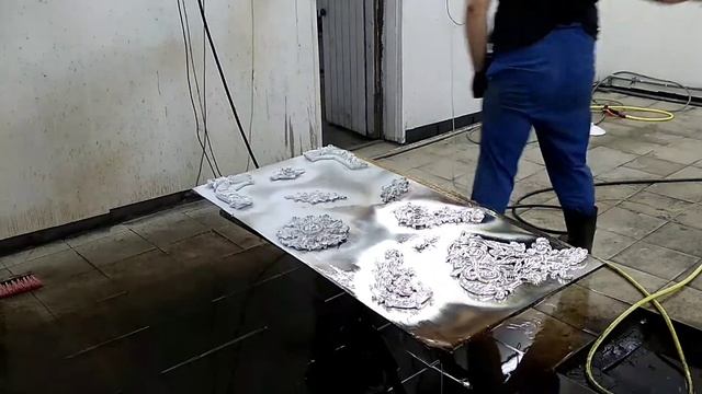 Процесс нанесения "хрома" смотреть онлайн