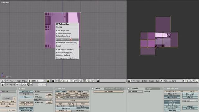 PlaneMaker-19-Blender-05 - Creating a simple 3D cockpit смотреть онлайн