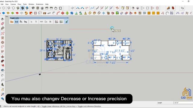 How to Change the Units of Measure in SketchUp | Dimension Tool & Toggle Units Sketchup Plugins смотреть онлайн
