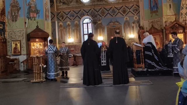 ВЕЛИКИЙ ПОКАЯННЫЙ КАНОН ПРЕПОДОБНОГО АНДРЕЯ КРИТСКОГО АРХИЕРЕЙСКИМ ЧИНОМ | ДЕНЬ ТРЕТИЙ смотреть онлайн