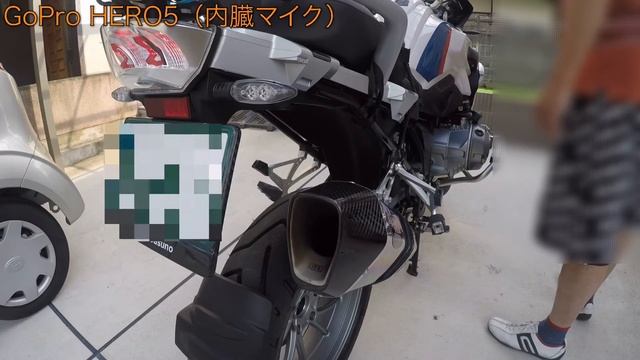GoPro vs OLYMPUS LS-20M 【BMW R1200GS】 смотреть онлайн