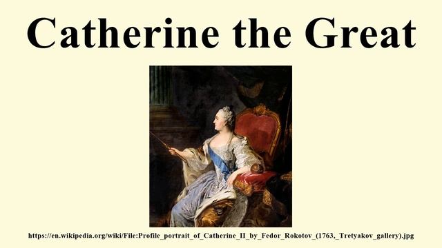Catherine The Great