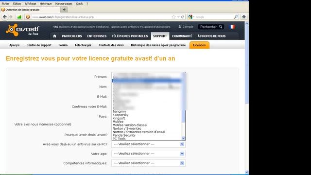 Free Avast Legal License/License Légale Avast Gratuite смотреть онлайн