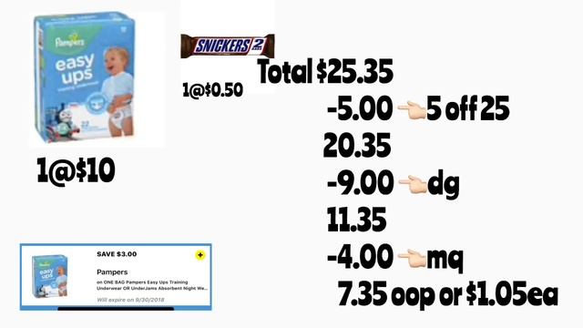 DOLLAR GENERAL $5 OFF 25 9/15 cheap pampers/DG $5 en 25 PAMPERS BARATOS смотреть онлайн