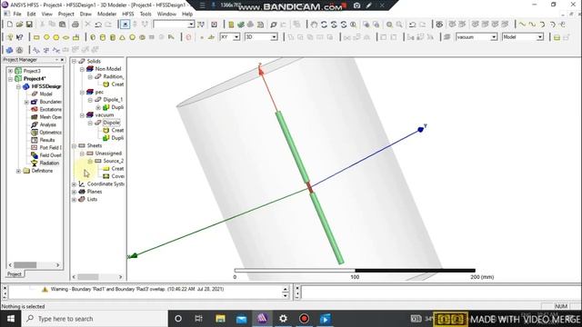 simulation of dipole antenna in hfss anysys смотреть онлайн