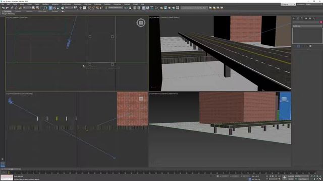 3ds | simple city - instances of objects and shadows | by kristoffe смотреть онлайн