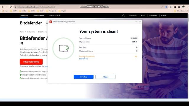 ITF21103 INFORMATION SECURITY | Demonstration session of Bitdefender (by Group 7) смотреть онлайн