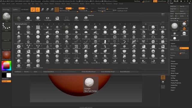Zbrush tutorials in telugu | brushes in Zbrush telugu | Telugu multimedia смотреть онлайн
