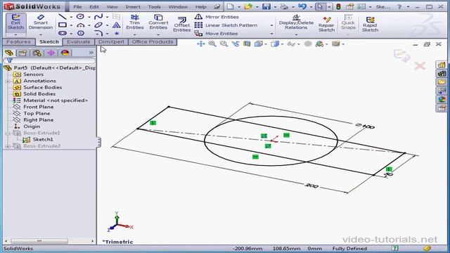 22 SOLIDWORKS Essentials ( Contour) смотреть онлайн