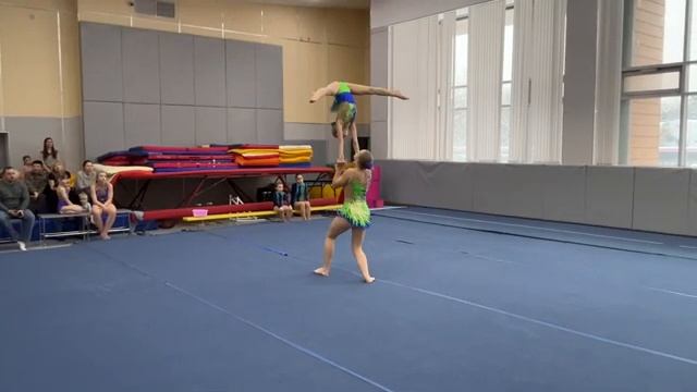 Анастасия Тараненко выступает по программе КМС на первенстве спортивной школы при «Салют Гераклион» смотреть онлайн