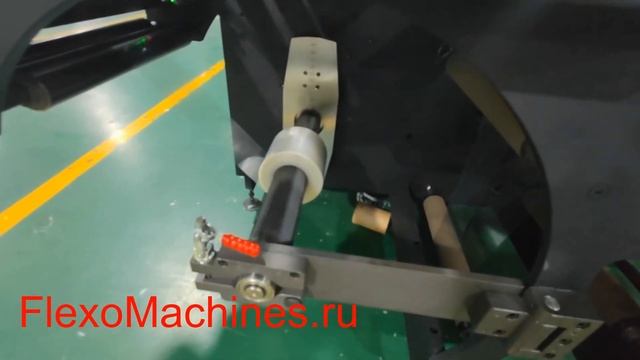 Скоростная сервоприводная бобинорезальная машина DK-450-Speed с фрикционными валами намотки, видео