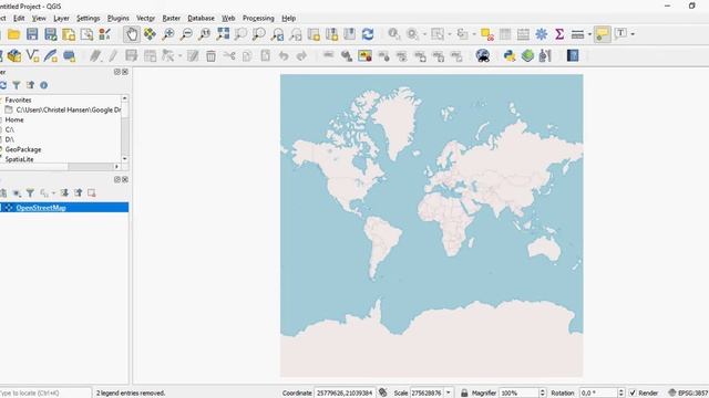 QGIS Activating Toolbars or Windows смотреть онлайн
