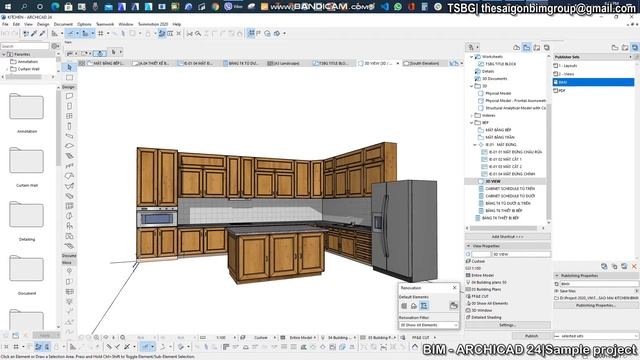 BIMx - Archicad 24| 01_Kitchen| Exporting BIMx Model смотреть онлайн