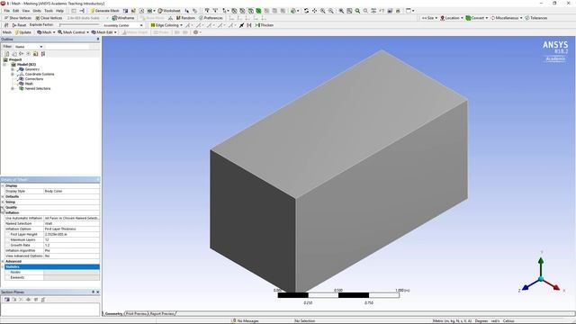 Ansys - CFX - How to guide on Meshing [part3] смотреть онлайн