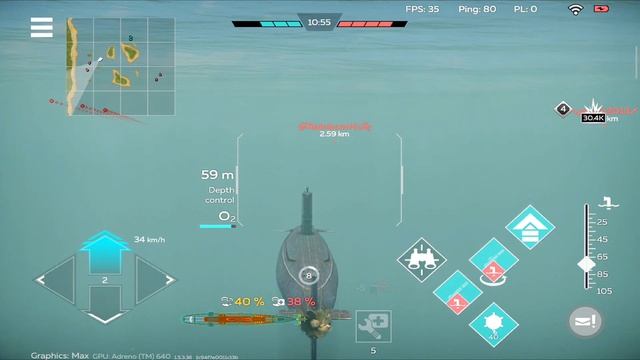 HMS Valiant: First Nuclear Submarine of The Game 👀😮 - War Thunder Mobile смотреть онлайн