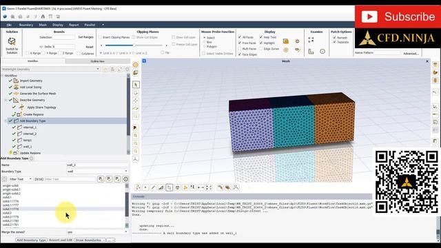 ✅ #Ansys Fluent Meshing - Internal Mesh (Meshing Mode) - Heat Transfer