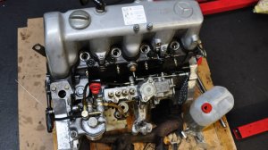 УазТех: Сборка двигателя om616, ЧАСТЬ 7 - Первый запуск, проверка зажигания дизельным стробоскопом