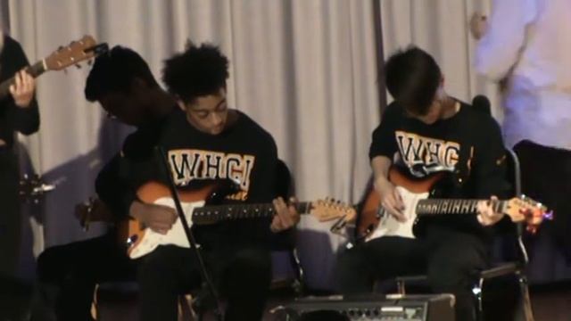 " Shuffle Riff" West Humber CI Guitar Class смотреть онлайн