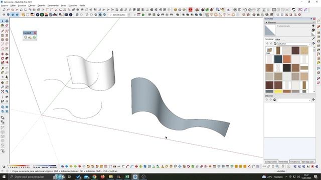 Paredes complexas Sketchup | Complex walls in Sketchup смотреть онлайн