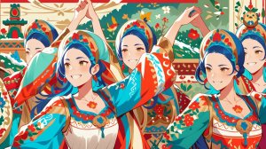 Новгородские красавицы