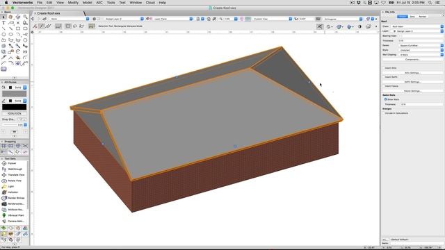 BIM Architectural - Creating Roofs смотреть онлайн