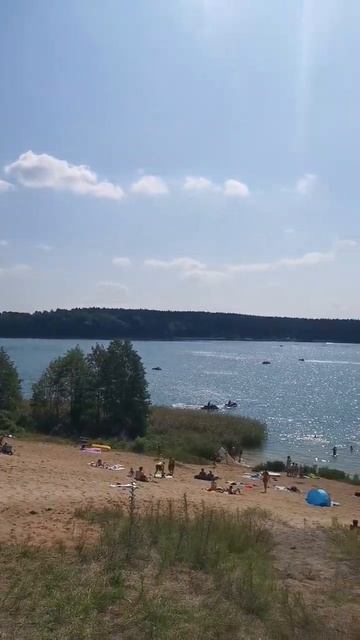 Польша.  Августов. Biale озеро. Plaza 