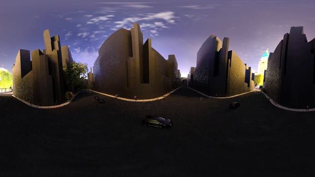 Testing 360VR experience using 3DS Max #2 смотреть онлайн