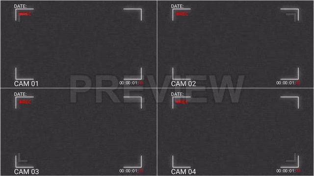 Security Cam Overlay Filters Pack Stock Motion Graphics смотреть онлайн