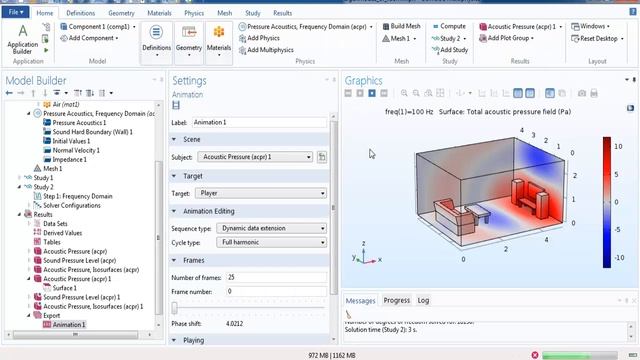 Introduction to COMSOL acoustics 4 смотреть онлайн