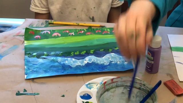 Nastya art class, урок рисования 2 смотреть онлайн