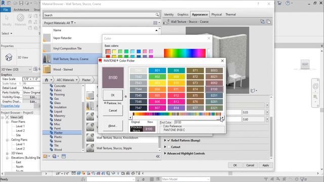 Learn to Create New Material in Autodesk Revit смотреть онлайн
