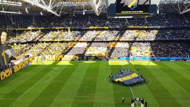 Tifo Aik - Hammarby 2-0 смотреть онлайн