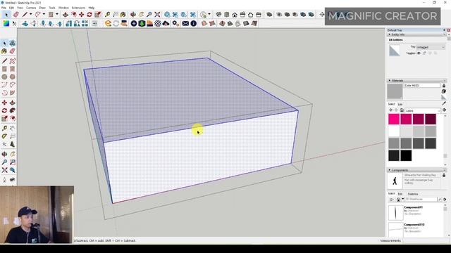 DRESSING TABLE WITH DRAWER IN SKETCHUP смотреть онлайн
