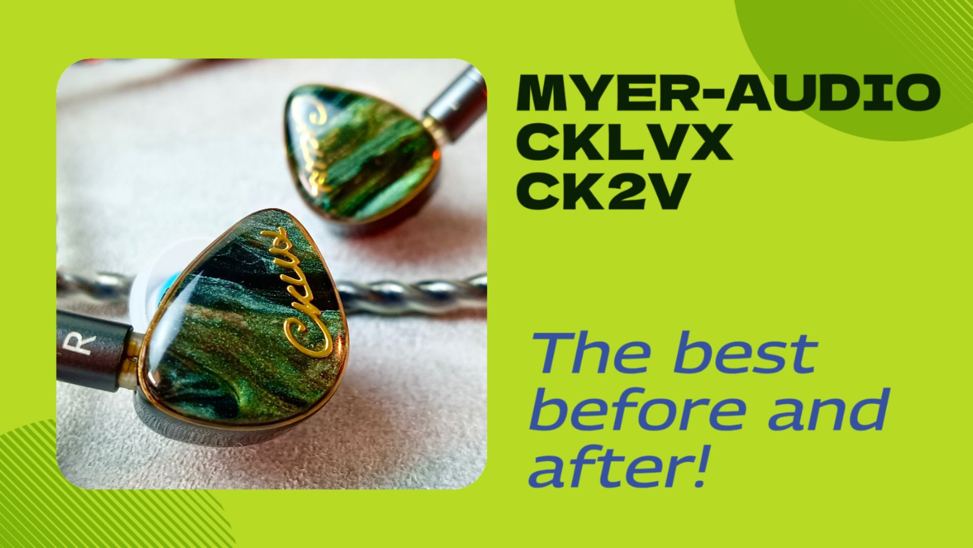 MYER-AUDIO CKLVX CK2V: Лучшие до и после! смотреть онлайн